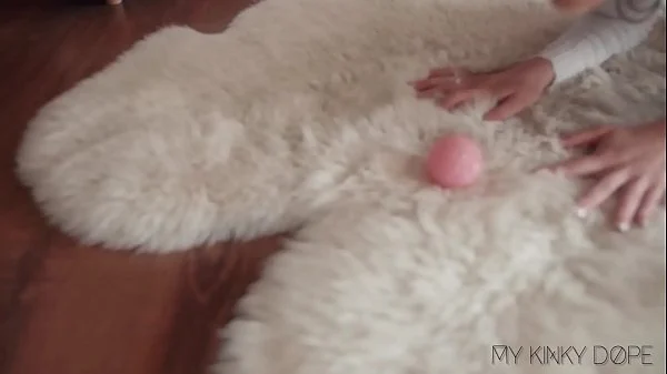 Sexy kitten wearing buttplug and tease you