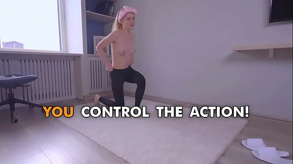 Lifeselector - Cute Yoga teen Little Angel craves your tasty cock in her pussy