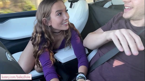 Don't Have To Stop To Fuck Tesla Autopilot Car Sex