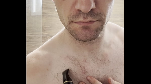 I Trim My Sweaty, Hairy Armpits, Chest and Arms After the Gym to Prepare for a Photoshoot Next Week. Behind the Scenes.