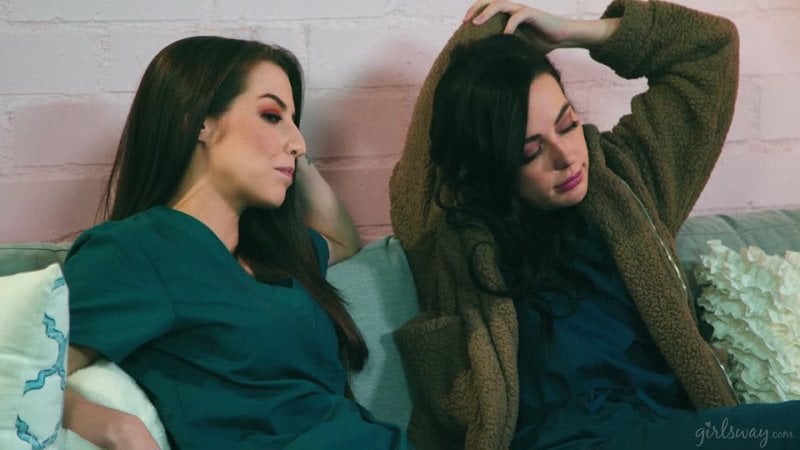 Whitney wright, spencer bradley nursing their feelings [lesbian]